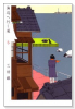 海辺へ行く道 冬